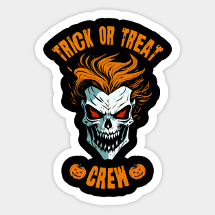 Trick or Treat Crew Sticker